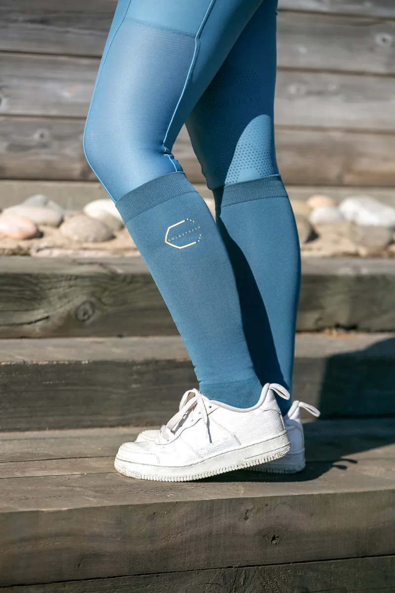 Coldstream Next Generation Ednam Socks - Slate Blue-1